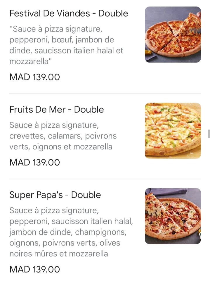 Papa johns marrakech delivery