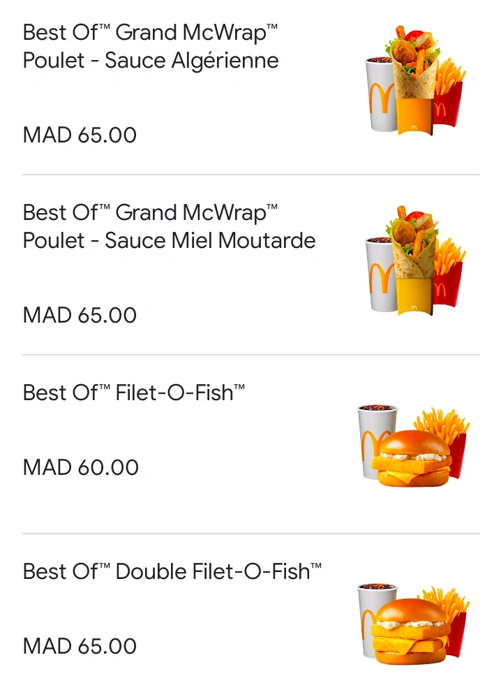 Delivery McDonald's Delivery