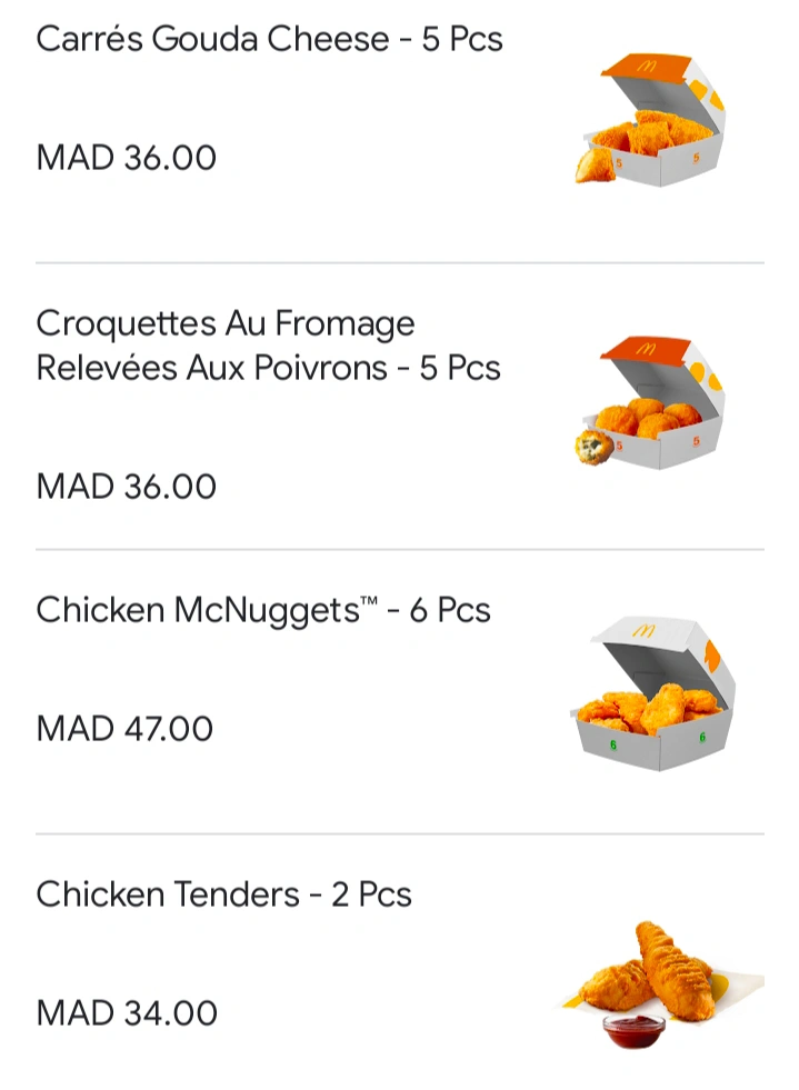 delivery for mcdonald's