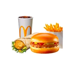 Duo P'tit Wrap + Hamburger