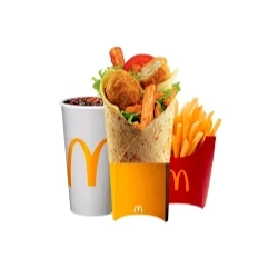 Menu Grand McWrap Algérienne