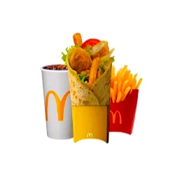Menu Grand McWrap Miel Moutarde