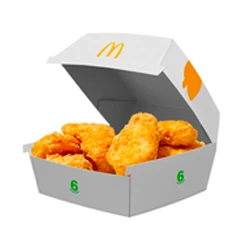 Chicken McNuggets 6 pcs