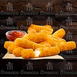 Mozzarella Sticks 6 pieces - Golden fried cheese sticks