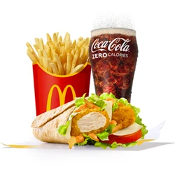 Menu Grand McWrap Algérienne