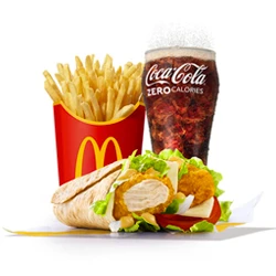 Menu Grand McWrap Miel Moutarde
