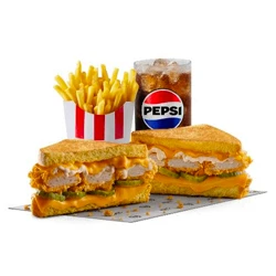 KFC Cheesy Toastie Combo delivery Marrakech