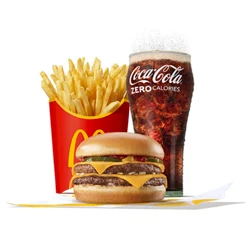 Menu Double Cheeseburger