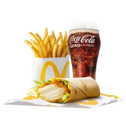 Menu P'tit Wrap Miel Moutarde