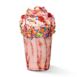 Strawberries Milkshake